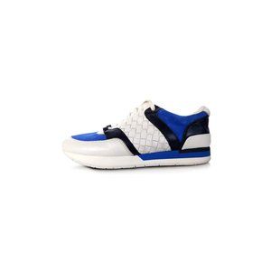 BOTTEGA VENETA Shoes Blue White Sneakers Women's Size 7